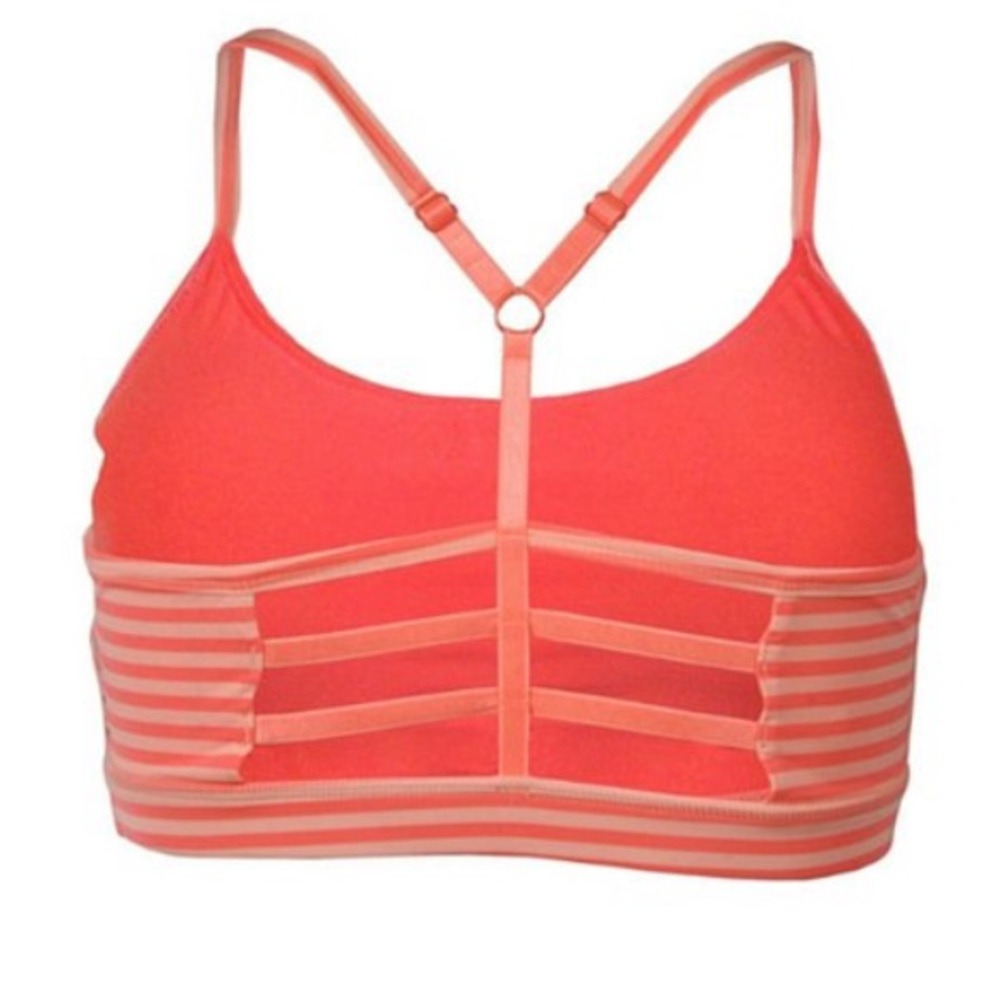 Mondetta Coral Striped Bralette